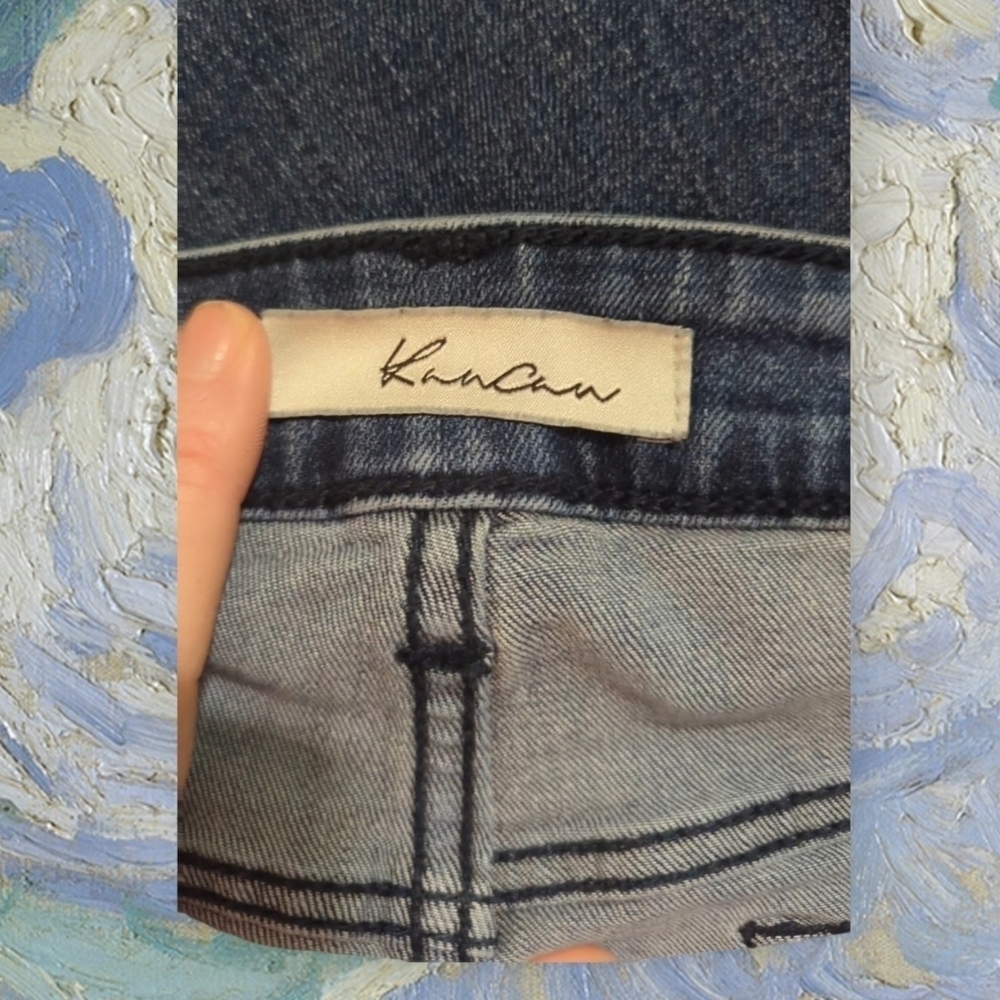 EUC KanCan Distressed Jeans Size 15/31 - Picture 10 of 11
